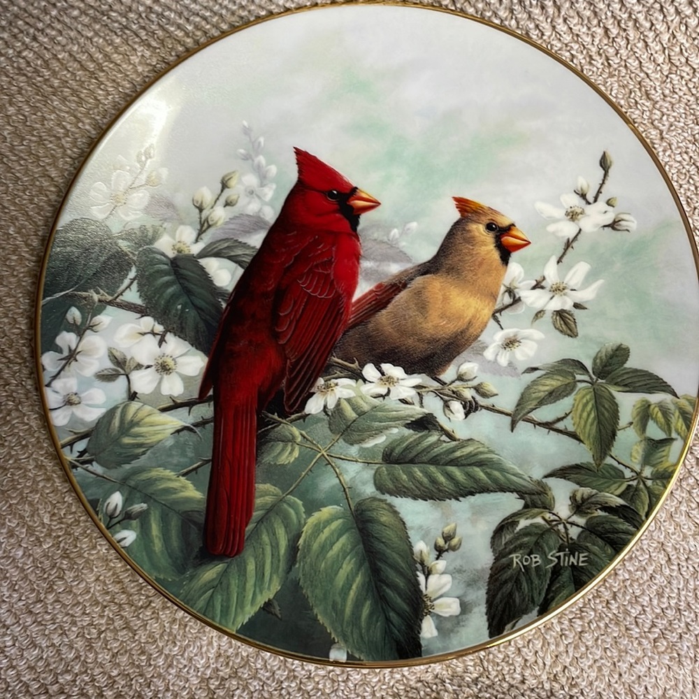 Bradford Exchange 1992 Cardinal’s Collector Plate